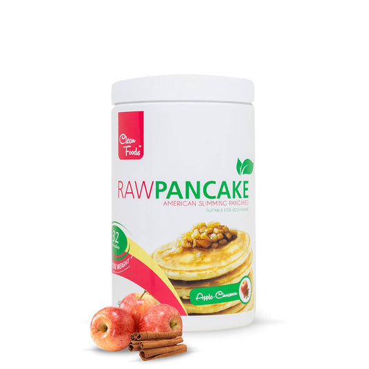 Raw pancake apple cinnamon