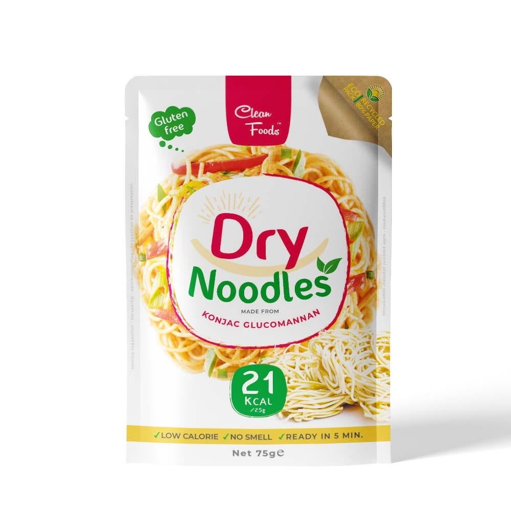 Dry konjac noodles