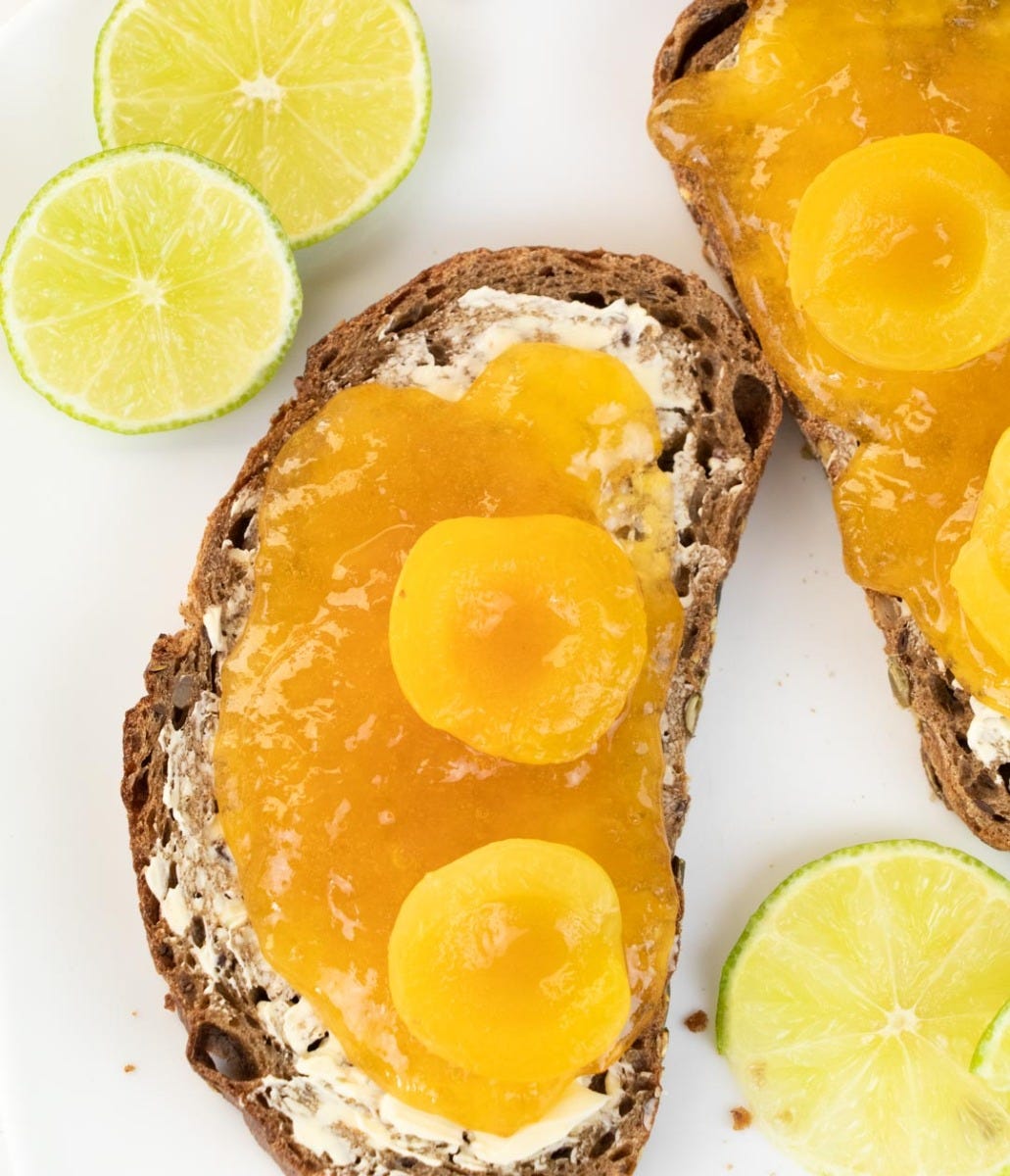 Slim apricot jam