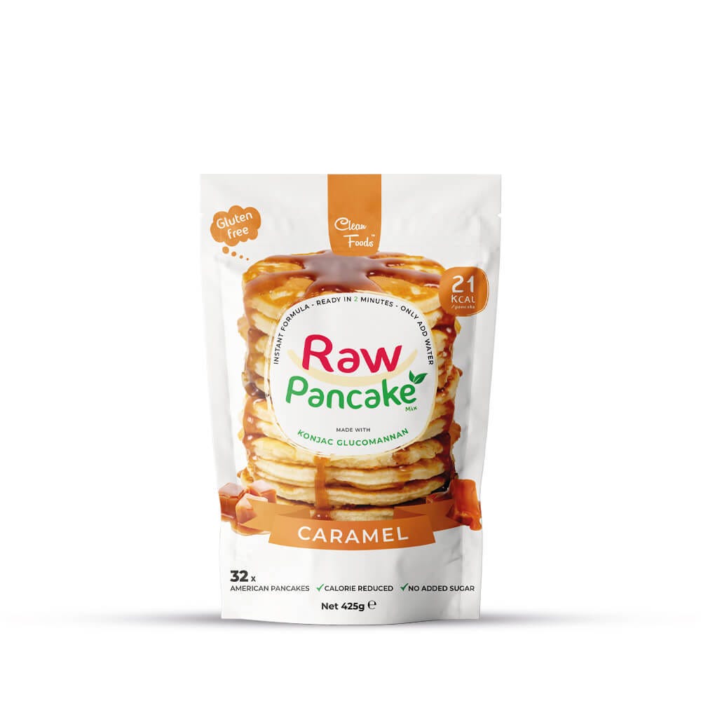 Raw pancake caramel